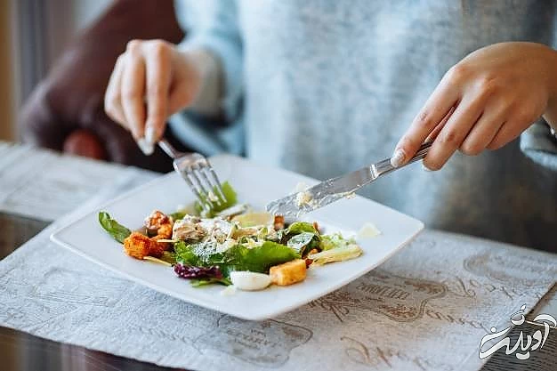 خوردن غذاهای متنوع